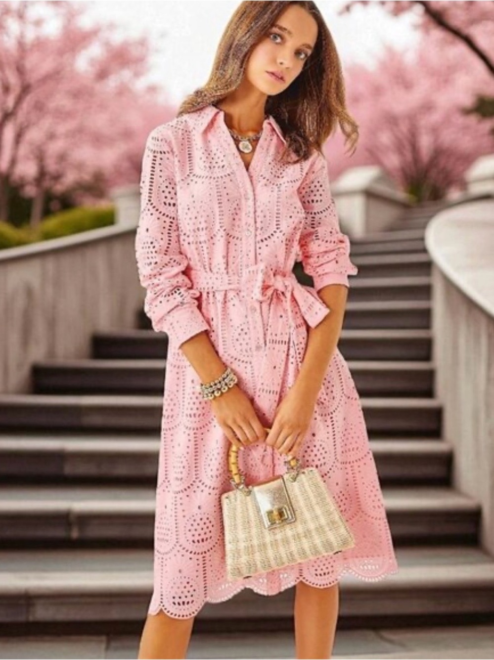 LILLY PULITZER Eira Midi Shirtdress